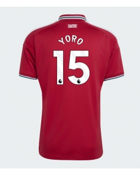 Manchester United Leny Yoro #15 Maglia Gara Casa Repliche 2026-27 Maniche Corte Manchester United Leny Yoro #15 Maglia Gara Casa Repliche 2026-27 Maniche Corte